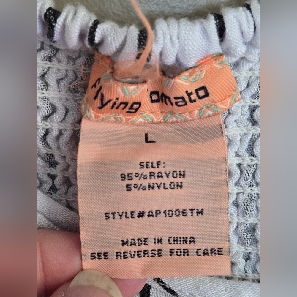 Flying Tomato Pinstripe Elevated Basic Coastal Ju… - image 4